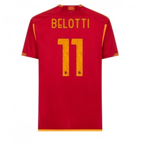 AS Roma Andrea Belotti #11 Replika Hjemmebanetrøje 2023-24 Kortærmet